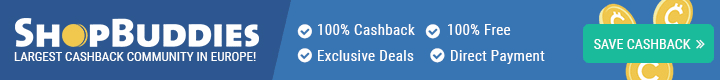 ShopBuddies.co.uk - 100% Cashback